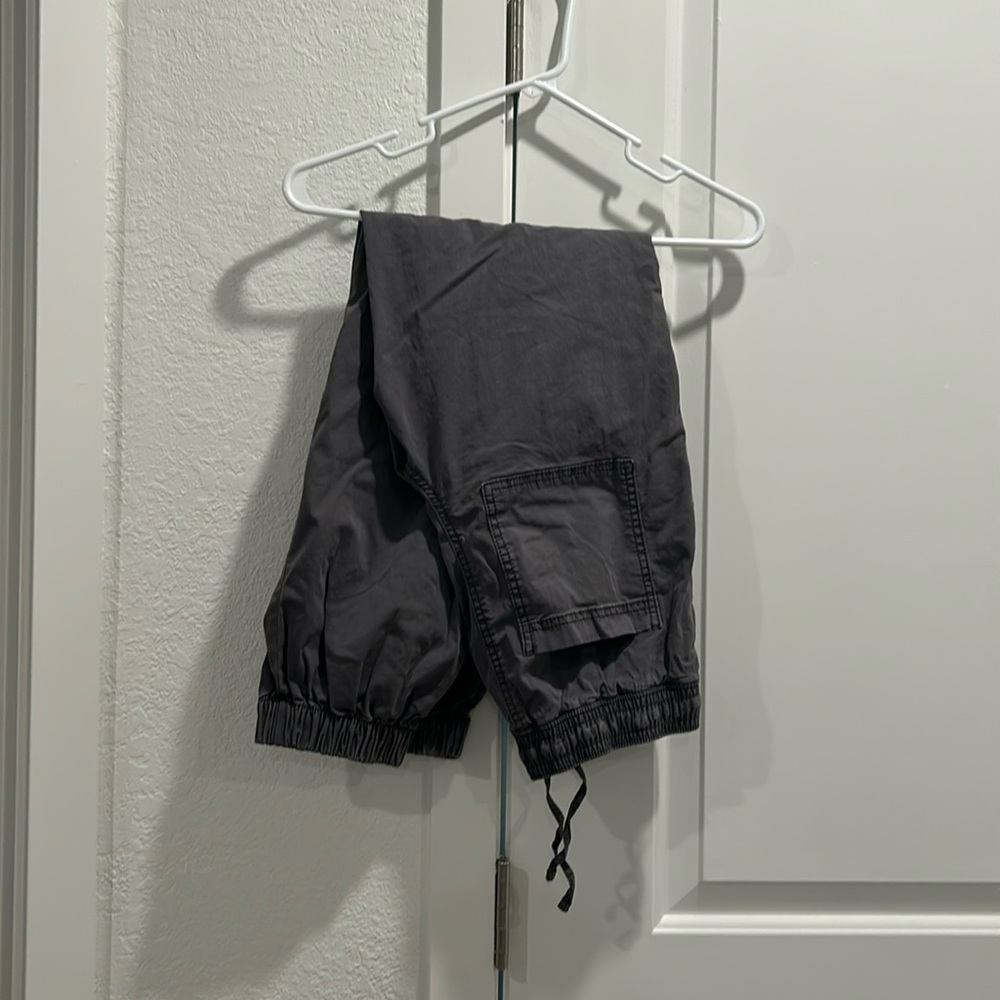 Grey cargo pants